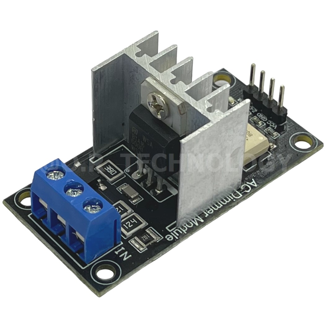 (1ชิ้น) AA633 โมดูลหรี่ไฟ 1 ช่อง AC Dimmer Module PWM control 1 Channel 220VAC 10A โมดูลขับมอเตอร์ สำหรับ Arduino