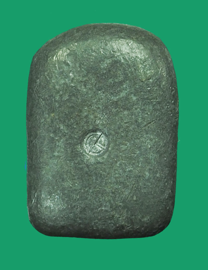 ขายแล้ว*33927 นางกวักด้านหลังตอกโค๊ต วัดโคนอน กรุงเทพ เนื้อชินตะกั่ว 12