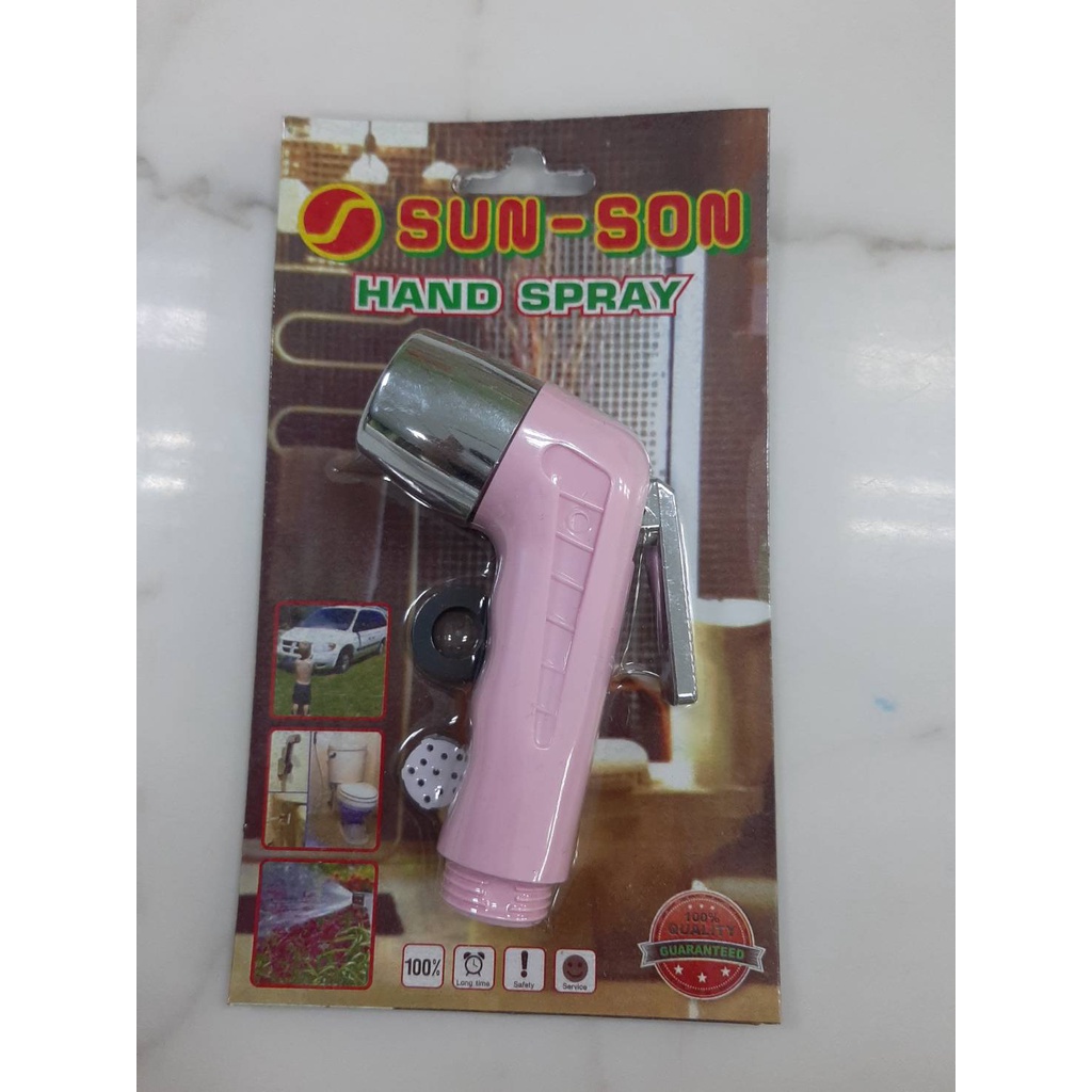 หัวฉีดชำระ SUN-SON (ราคารวมแวท) เครื่องพ่นในห้องสุขา ที่ฉีดชำระล้าง