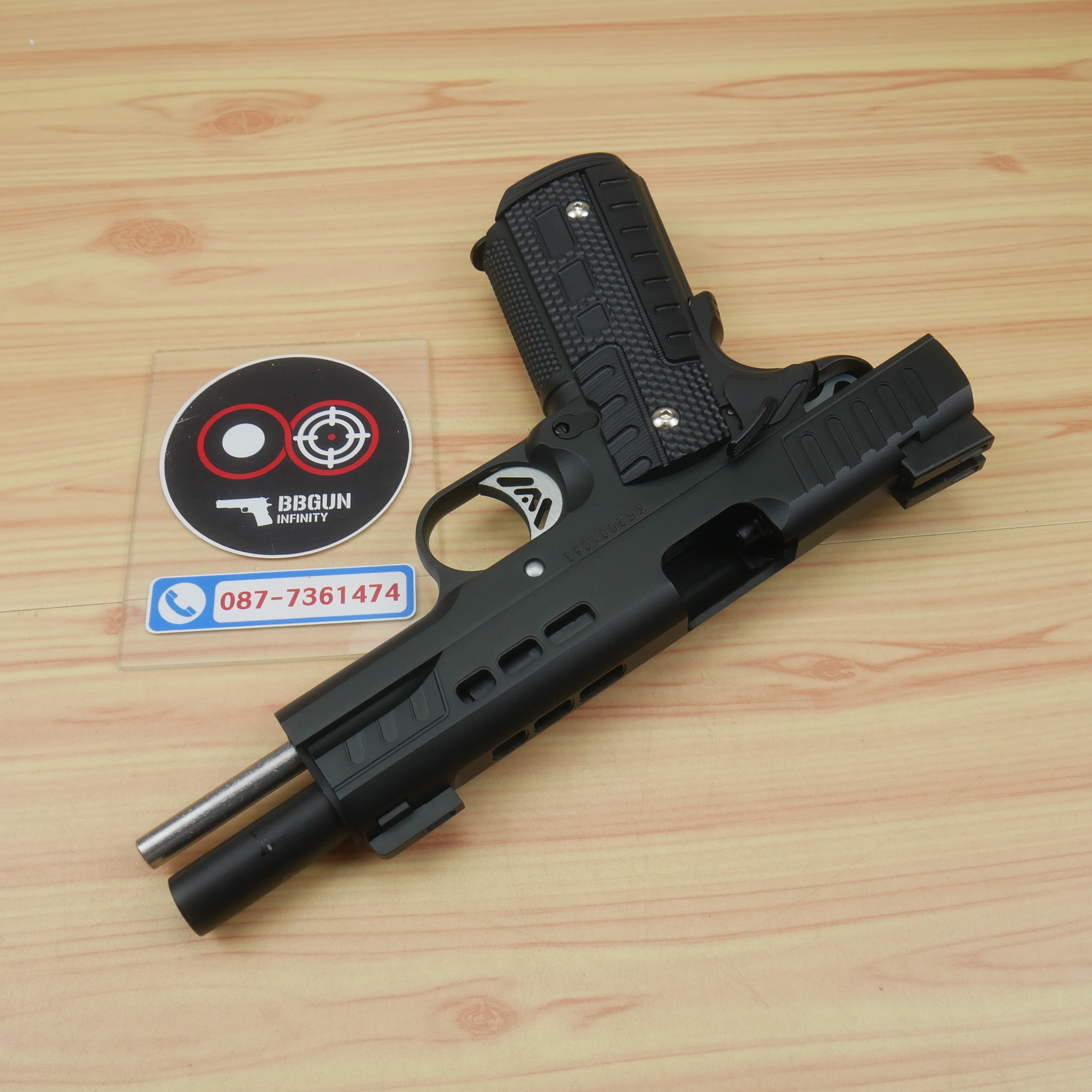 Ascend Kimber Rapide (Black Ice) KR Series 1911 Full Metal สีดำ