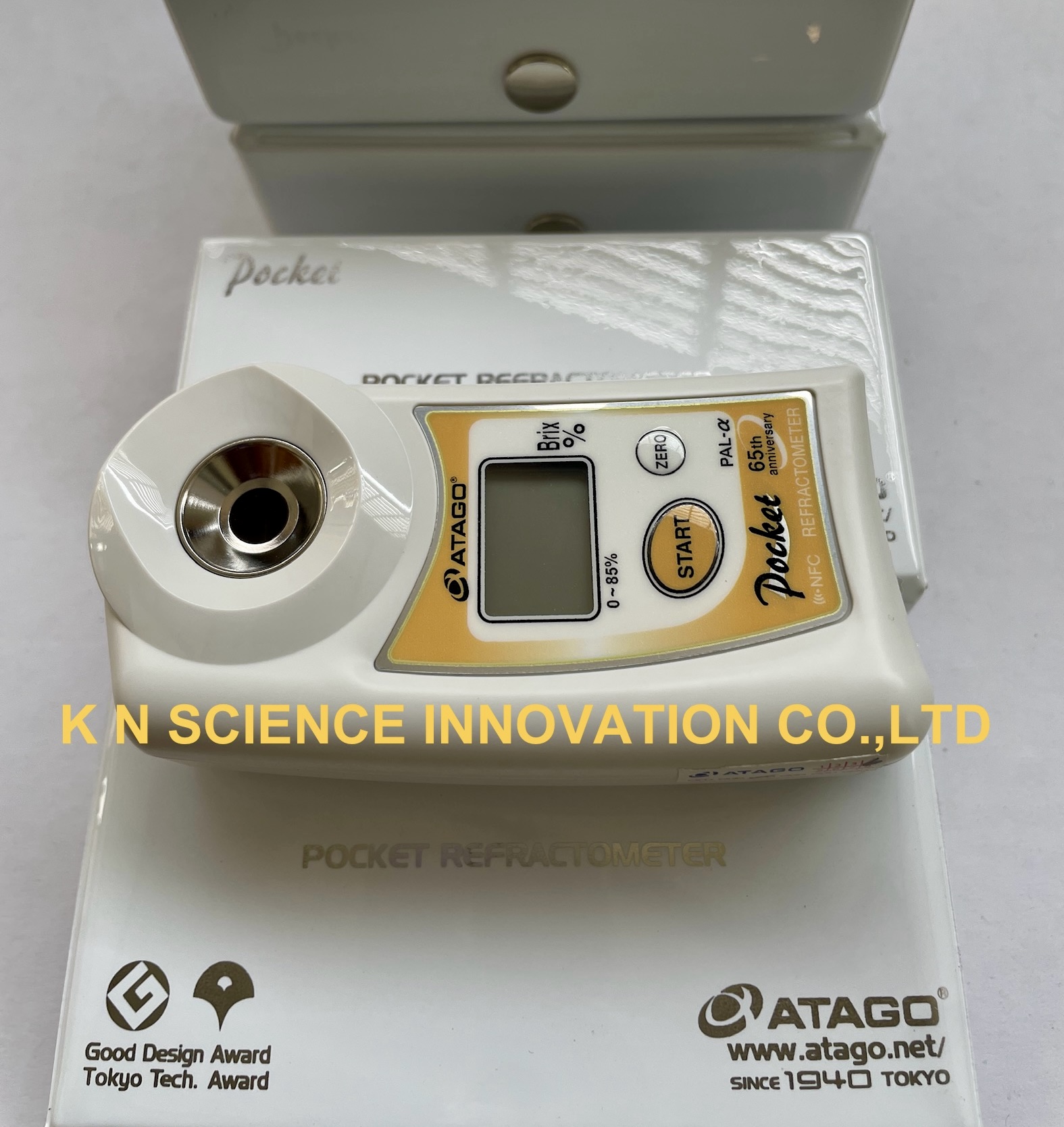 เครื่องวัดความหวานแบบดิจิตอล Digital Hand-held "Pocket" Refractometer, Model PAL-α (PAL-Alpha) ,ยี่ห้อ ATAGO,ผลิตภัณฑ์ประเทศญี่ปุ่น 3840