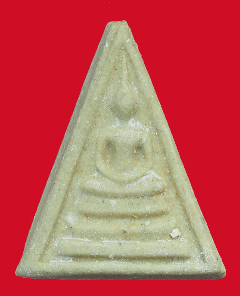 *35451 พระสมเด็จพิมพ์สามเหลี่ยม วัดเจษฏาราม สมุทรสาคร กล่องเดิม 79