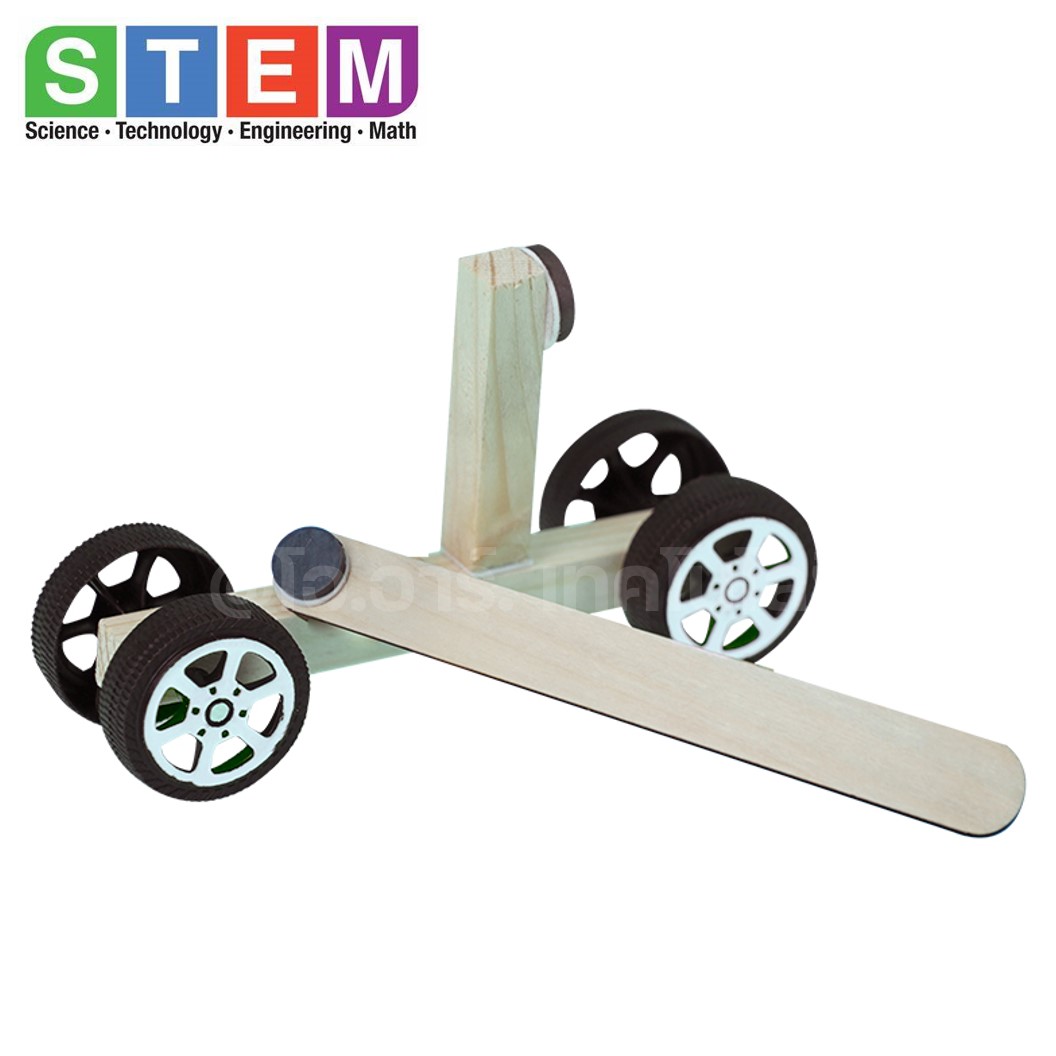 T-M69 ชุดประกอบไม้ รถ พลังงานแม่เหล็ก Wooden Magnetic Car Wooden Kit STEM Education ของเล่นเสริมทักษะ เสริมพัฒนาการ ชุดเรียนรู้ ชุดทดลอง รถไม้ แม่เหล็กผลัก