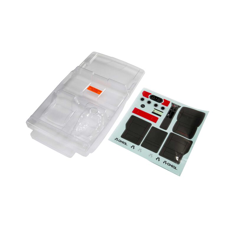 AXI230016 Clear Interior, Jeep JLU: SCX10 III