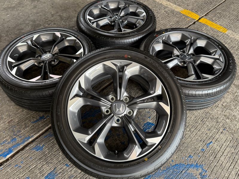 ล้อ Honda Civic Fe Ehev ขอบ 17 Top 🛞 ถอดศูนย์ป้ายแดง ปี2024 ยาง Yokohama Advan DB Decibel 🛞 215/50/17ปี24(1 ชุด 4 วง)