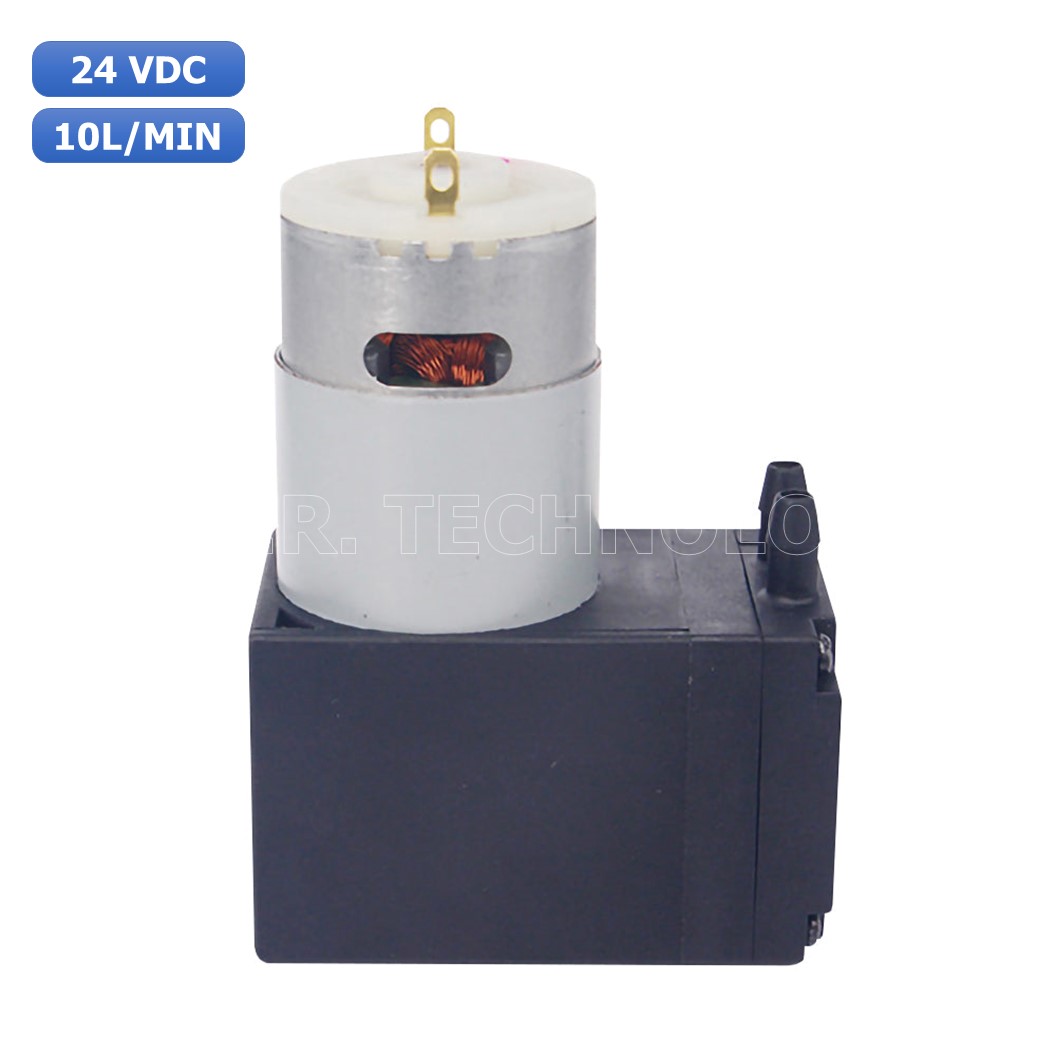 JC025 ปั๊มลม ปั๊มสูญญากาศ ขนาดเล็ก Micro Air Pump Mini Electric Vacuum Pump 50BPM-24V 10L/MIN