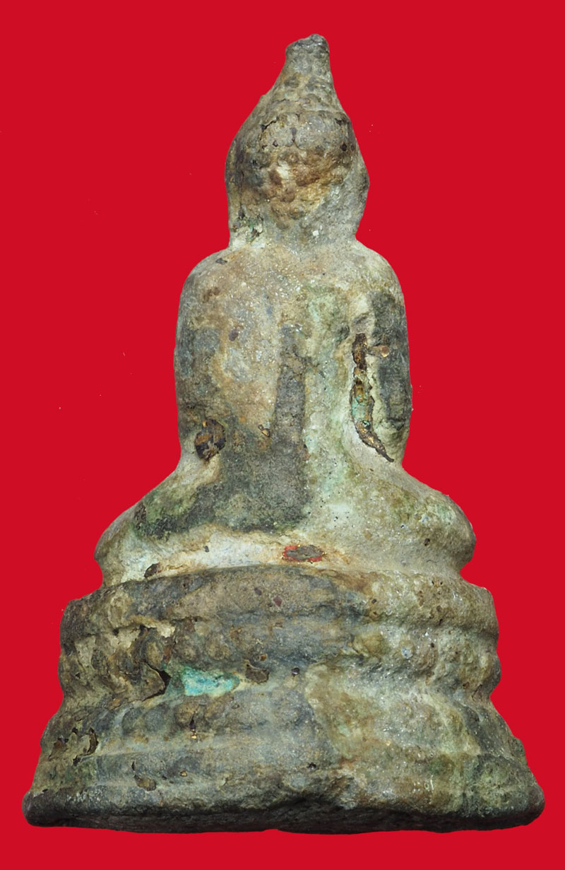 *37027 พระชินตะกั่วสนิมแดง กรุวัดโปรดเกศ นนทบุรี 13