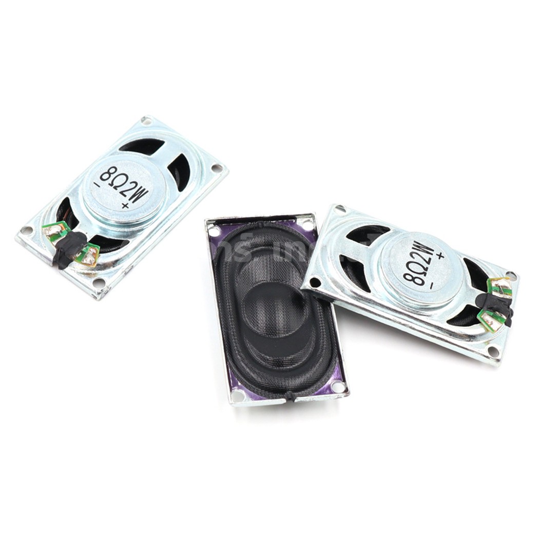 XHXDZ-2035-8R2W 8Ohm 2W Magnetic Speaker Horn ลำโพงเล็ก ลำโพงจิ๋ว 8โอห์ม 2วัตต์ ขนาด 20x35mm ลำโพง สี่เหลี่ยม