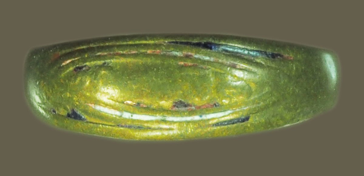 *38403 เเหวนลงยา หลวงพ่อจง วัดหน้าต่างนอก อยุธยา 50