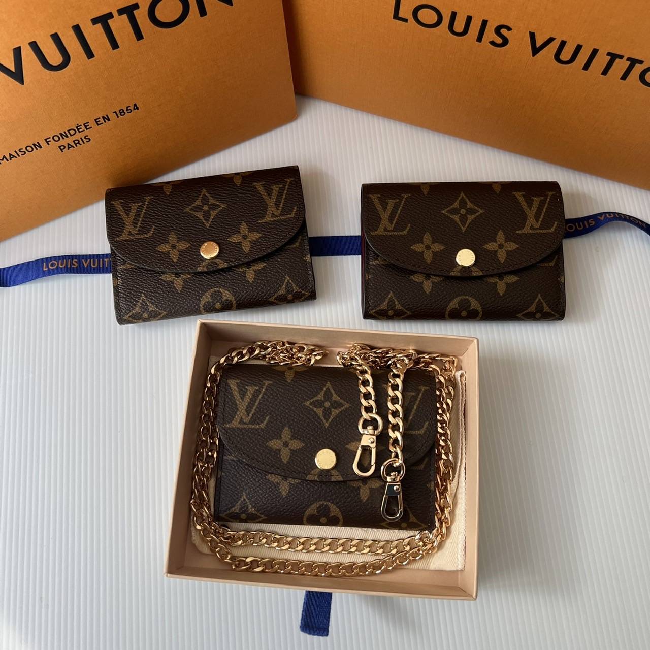 Louis Vuitton rosalie coin purse