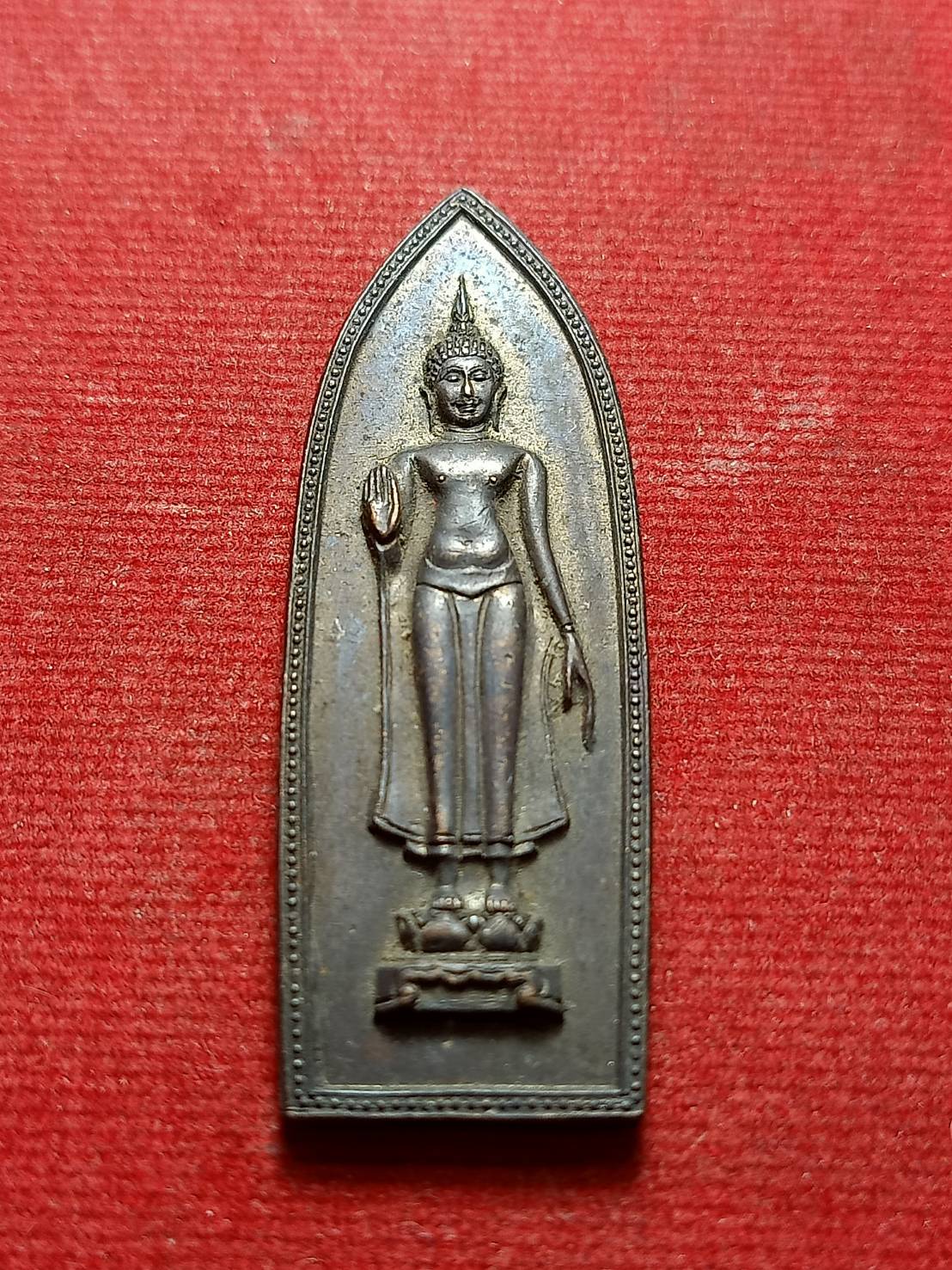 พระร่วงฤทธิโรจน์ วัดสันติรีรี จ.กาญจนบุรี (SKU-12941)