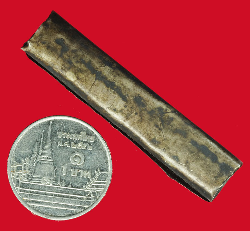 *37476 ตะกรุดเงินเก่า ไม่ทราบที่และปีสร้าง 12