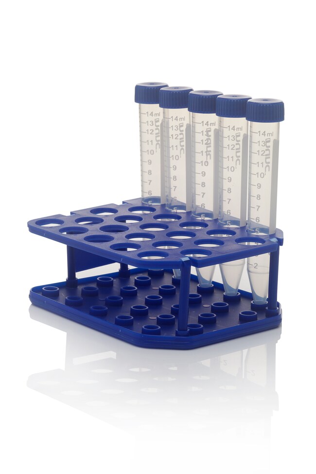 Conical Centrifuge Tube Sterile Polypropylene Centrifuge Tube,15ml Conical Tube Rack, 25 tubes/rack ยี่ห้อNunc™ 339651