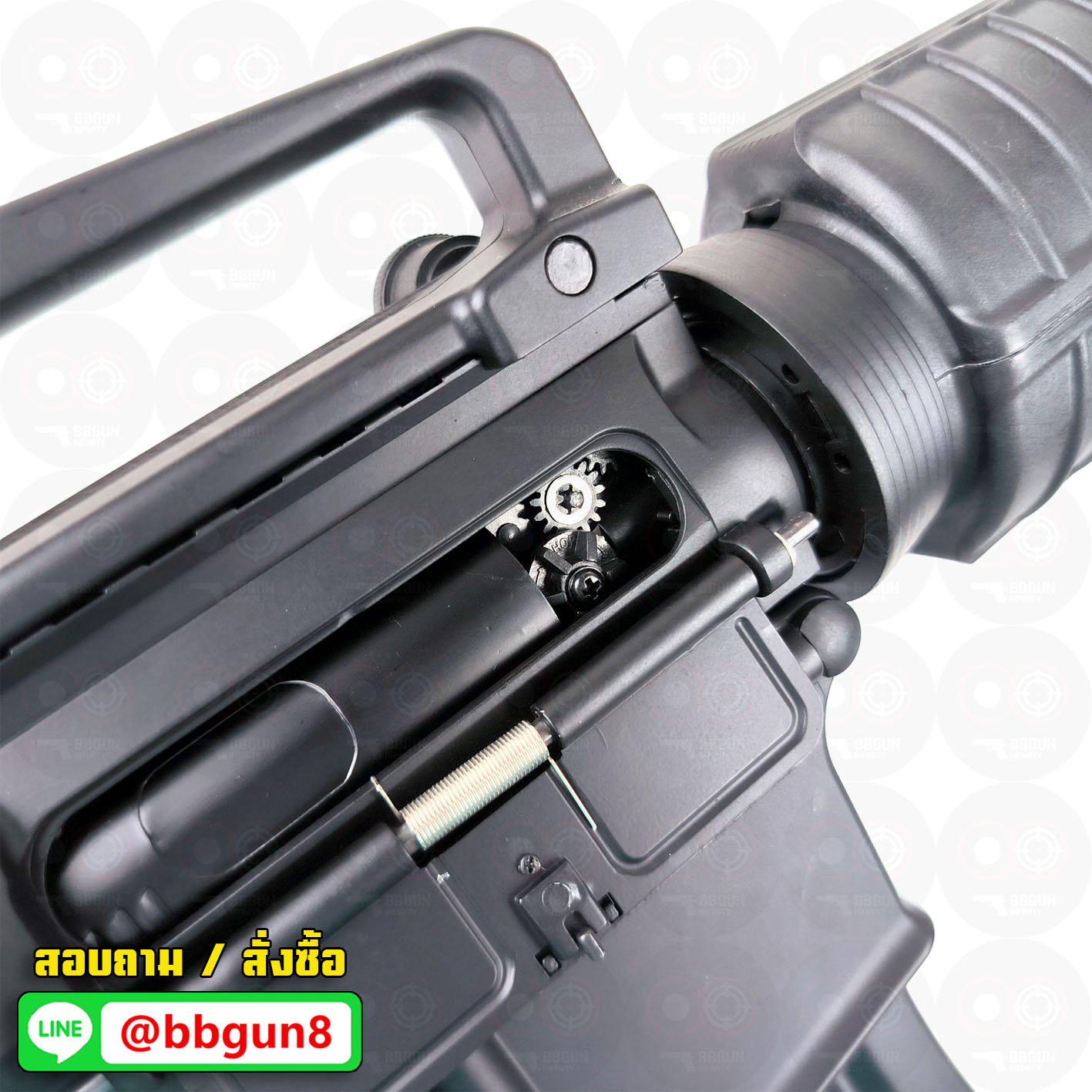 บีบีกันไฟฟ้า Golden Eagle F6604 M4A1 AEG (ABS Version) (แถมแบตเตอรี่ เครื่องชาร์จ ลูกกระสุนพร้อมเล่น)