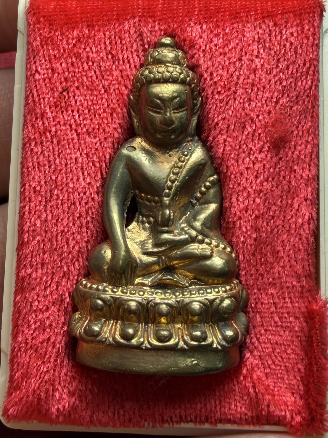 พระกริ่งนเรศวร รุ่นธรรมจักร วัดพระศรีรัตนมหาธาตุ จ.พิษณุโลก พร้อมกล่อง (SKU-13162)