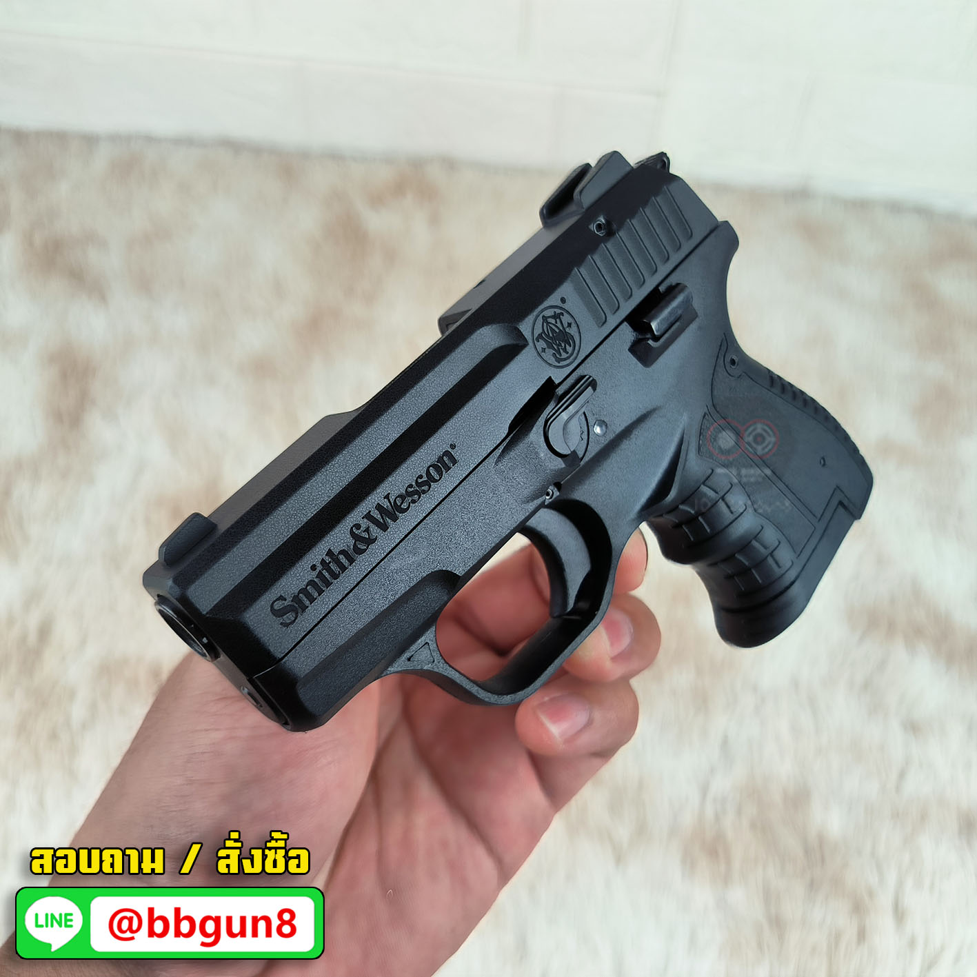แบลงค์กัน zoraki M906 TD Smith & Wesson Blank Gun สีดำ