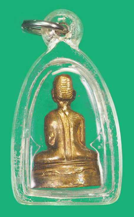 *35768 รูปหล่อปั้ม พระศรีอาริยเมตไตรย์ วัดไลย์ ปี 2500 ลพบุรี เลี่ยมพลาสติก สภาพสวย 8