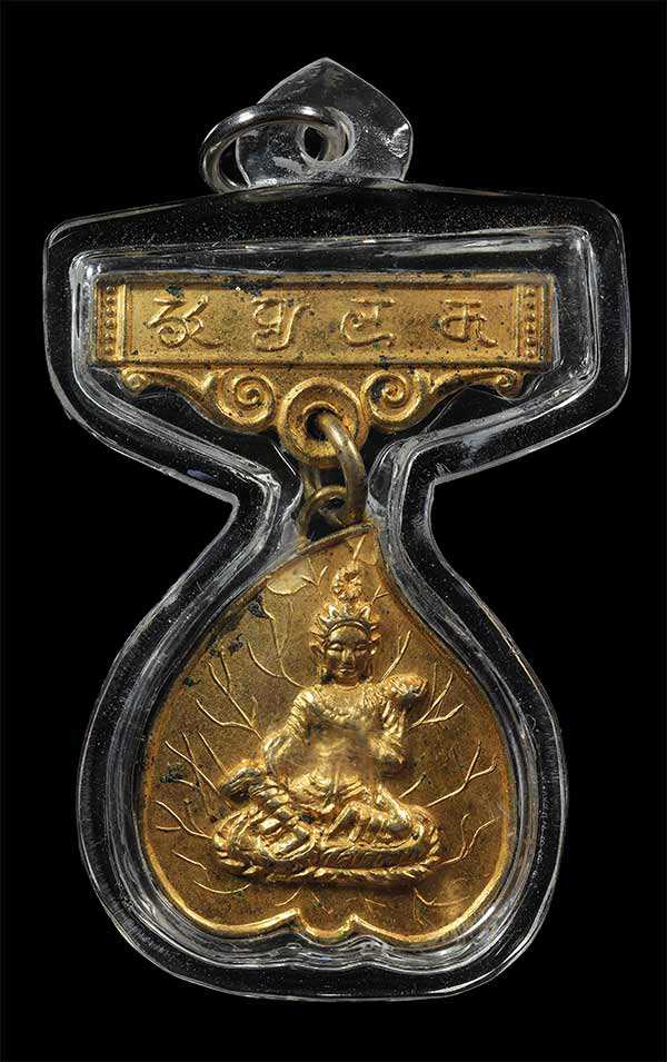 เข็มกลัดเหรียญพระโพธิสัตว์ดารา วัดโพธิ์แมน กทม. (SKU-03603)