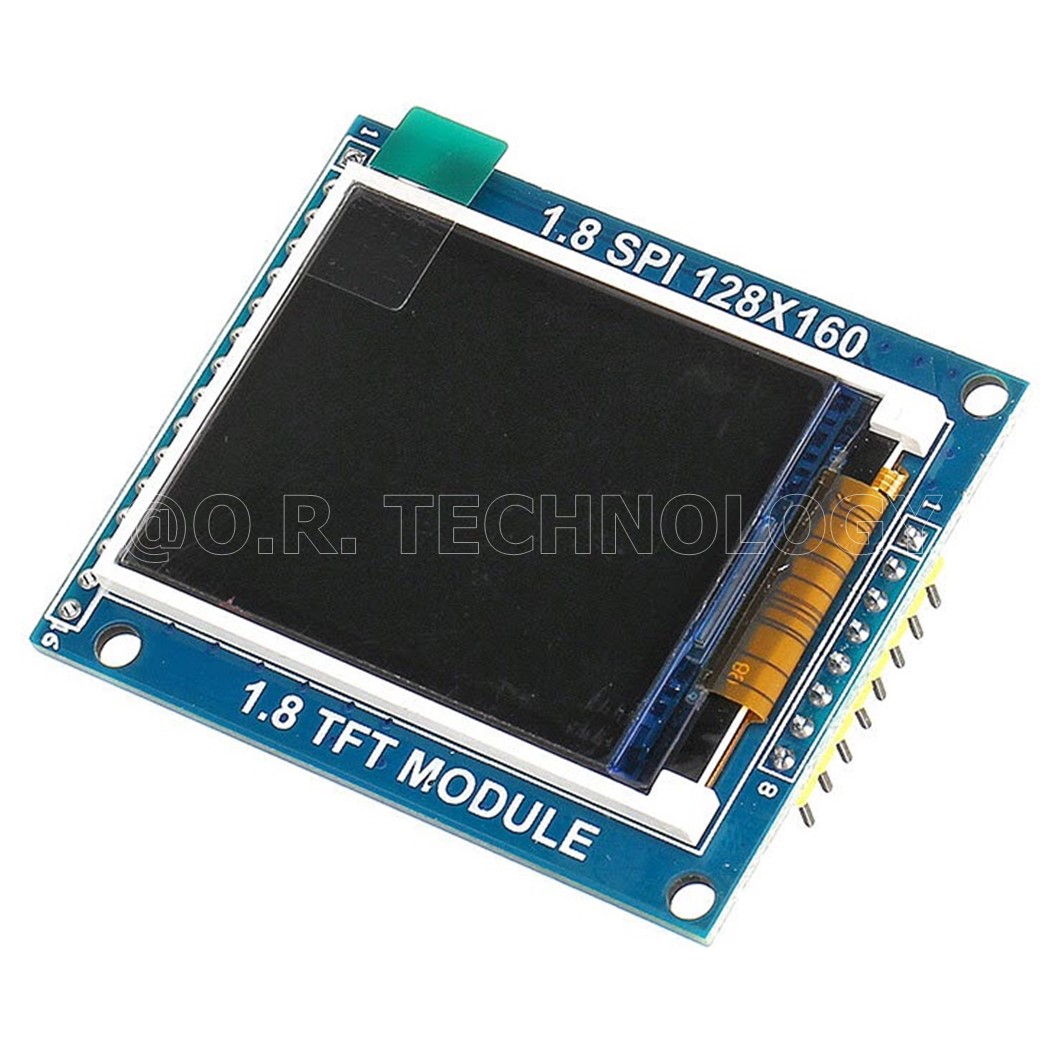 (1ชิ้น) AA378 จอแสดงผล Blue 1.8 นิ้ว ST7735 TFT LCD Module with 4 IO 128*160