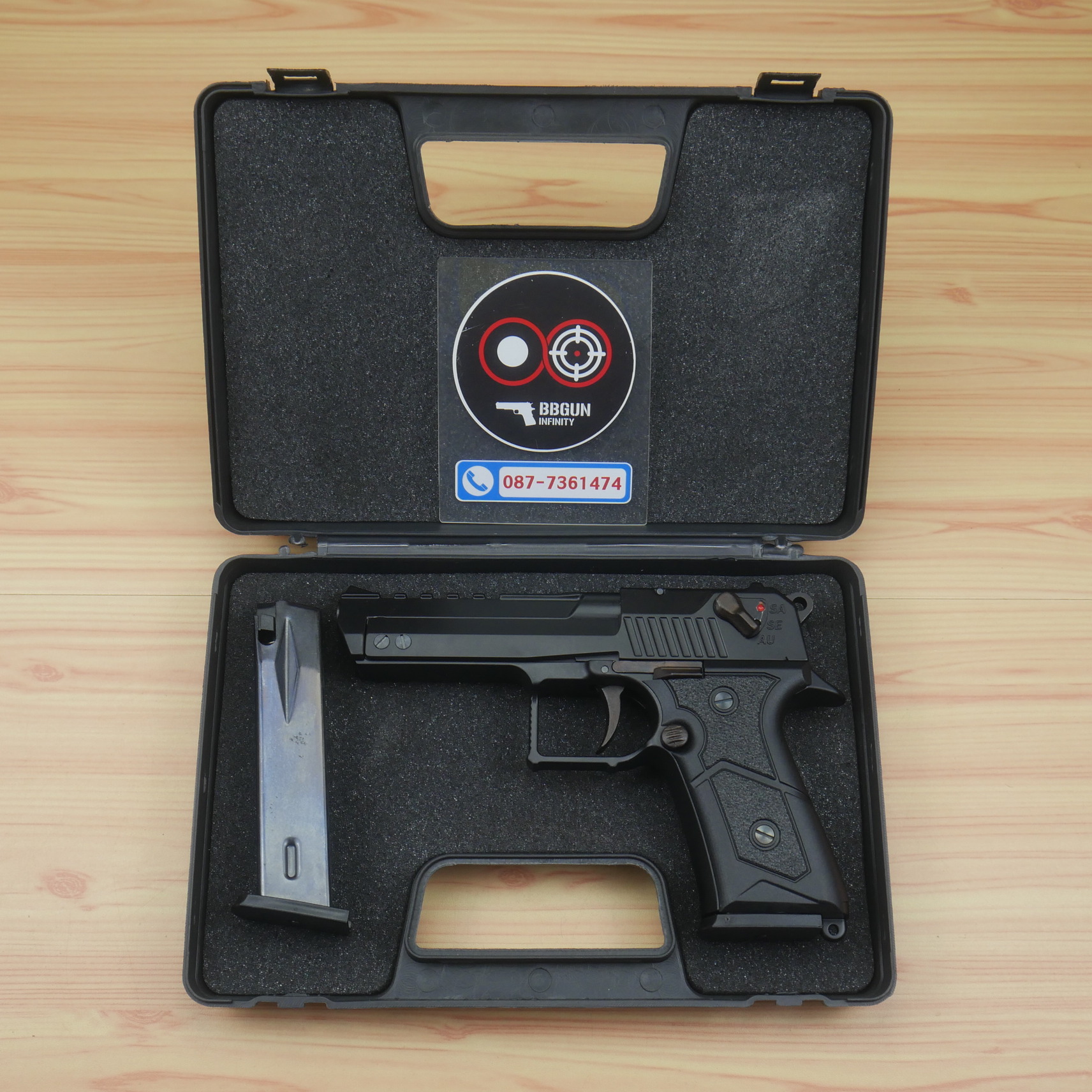 แบลงค์กัน NIKSAN NKS-44 Auto (DESERT EAGLE) BLANKGUN (ได้ 2 แม็กกาซีน)