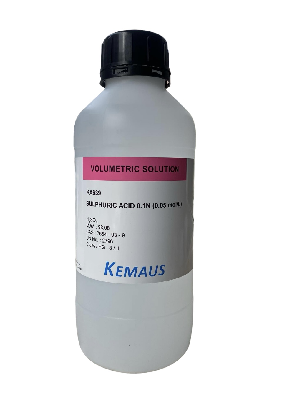 SULPHURIC ACID 0.1 N Volumetric Solution KemAus 1 LT KA639