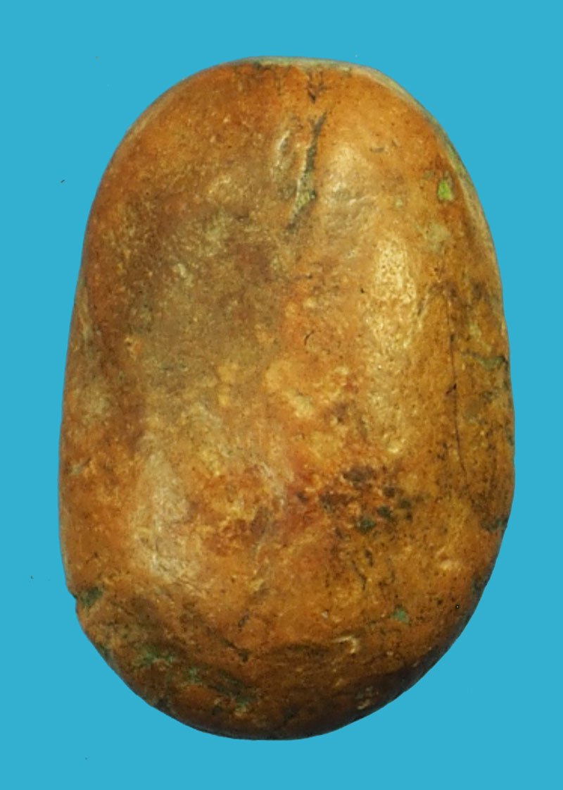 *40471 พระเม็ดบัวหลวงพ่ออ๋อย วัดไทร บางขุนเทียน กรุงเทพ ปี 249X เนื้อดิน 13