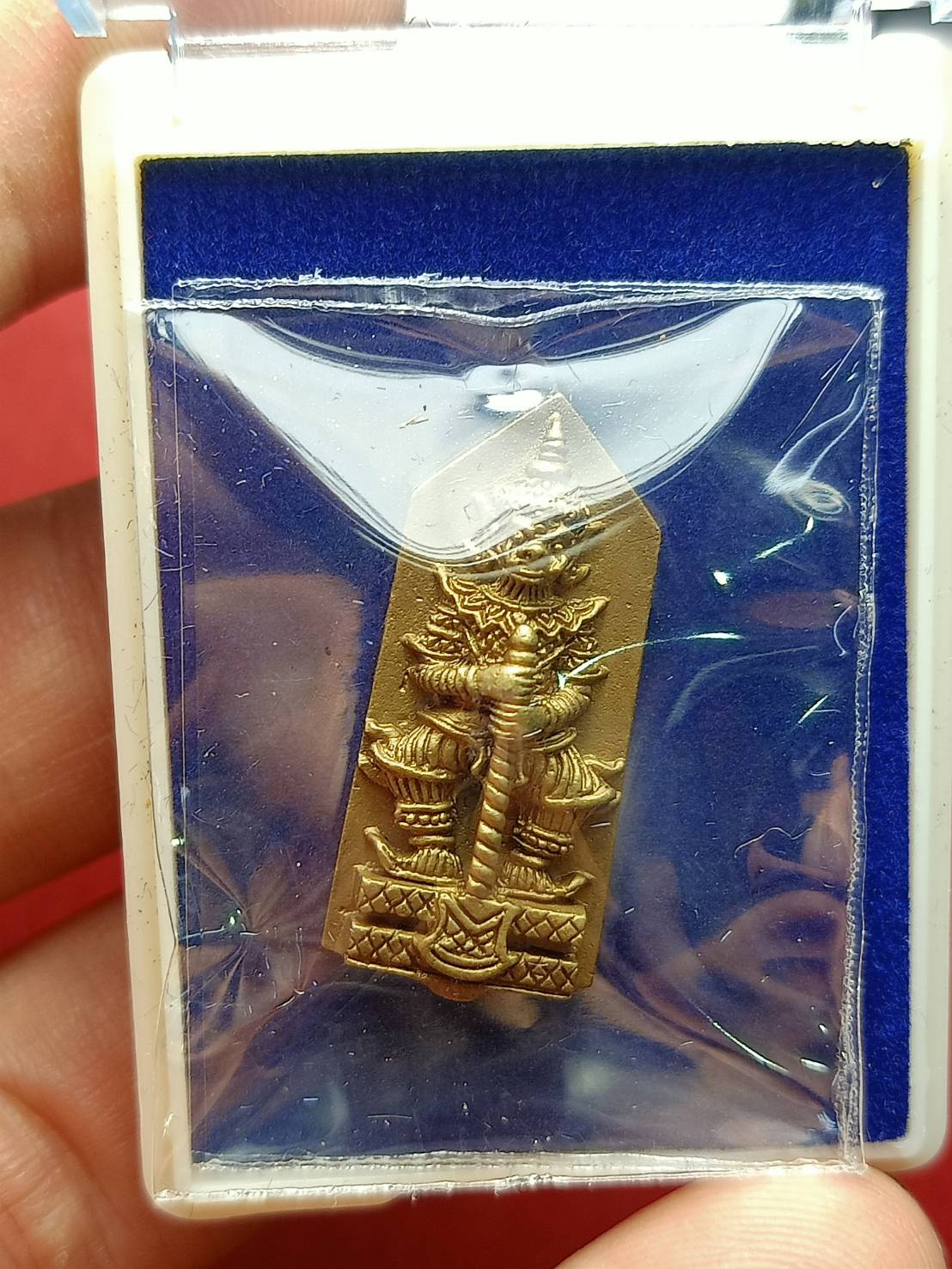 ท้าวเวสสุวรรณหลวงพ่อเสียง วัดร่มจำปาวนาราม จ.ลพบุรี ปี 2565 พร้อมกล่อง (SKU-07676)