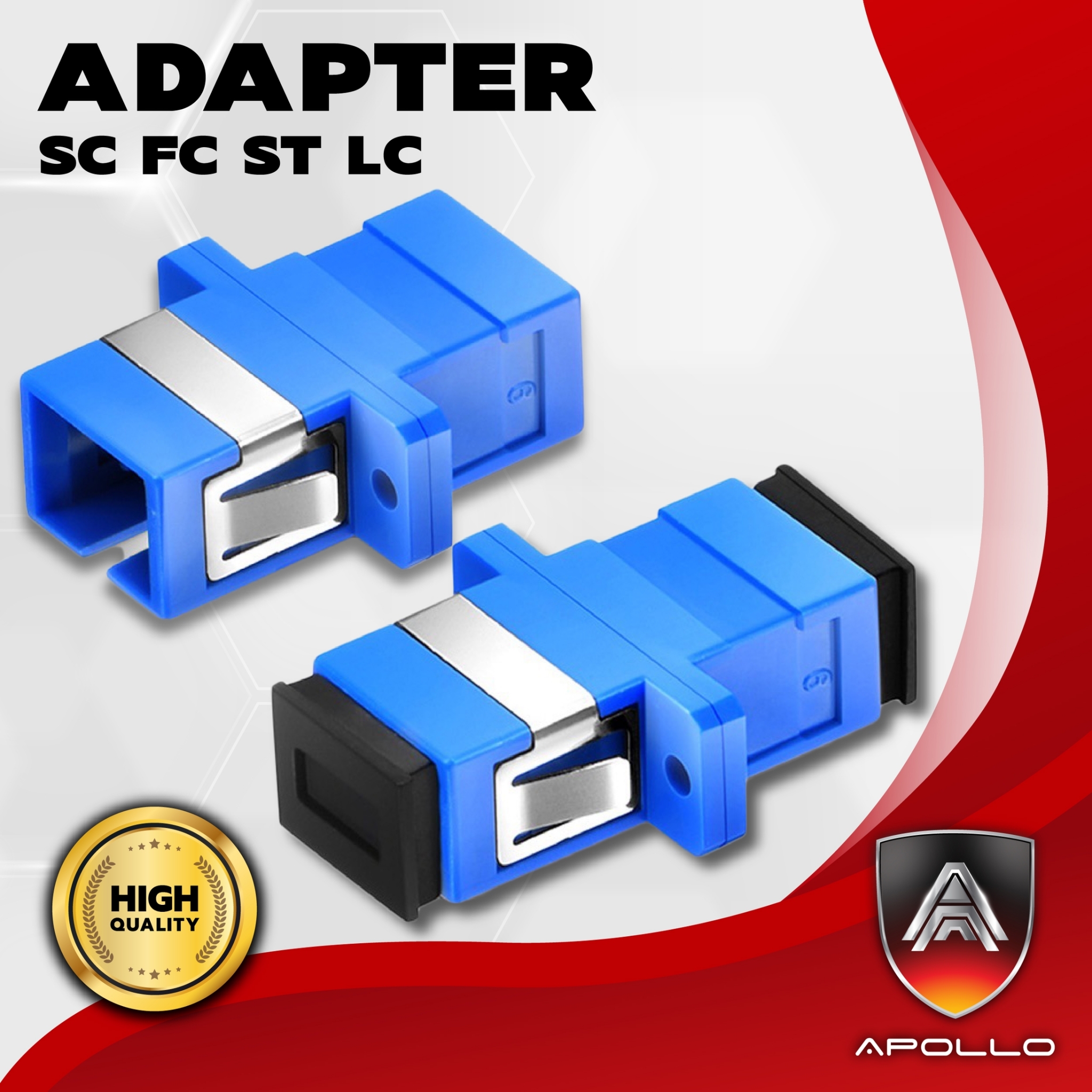 Apollo หัวต่อ Fiber Optic ADAPTER SC to SC