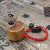 Citylightsโคมไฟตั้งโต๊ะ พร้อมหลอดไฟแฟนซี LOVE