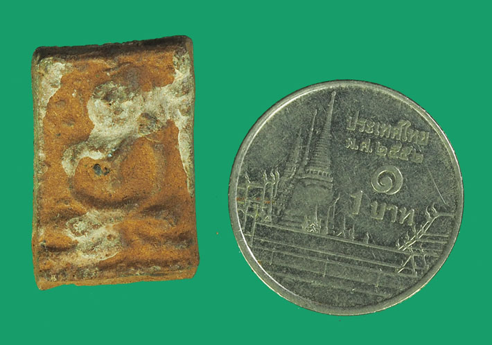 *33512 พระเนื้อดินผสมผง เก่าไม่ทราบที่และปีสร้าง 9.1