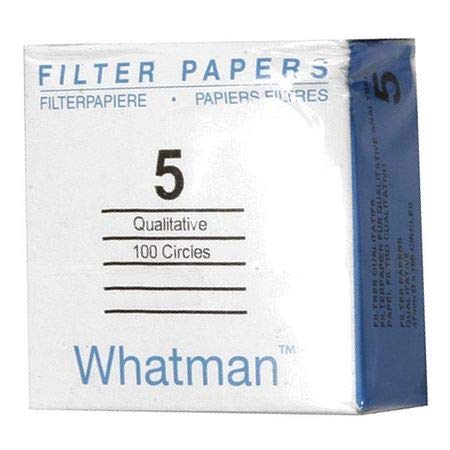 Filter Papers Grade 5,กระดาษกรอง เบอร์ 5, ยี่ห้อ Whatman™ (**เช็คสต๊อกสินค้าก่อนสั่งซื้อ**) 1005
