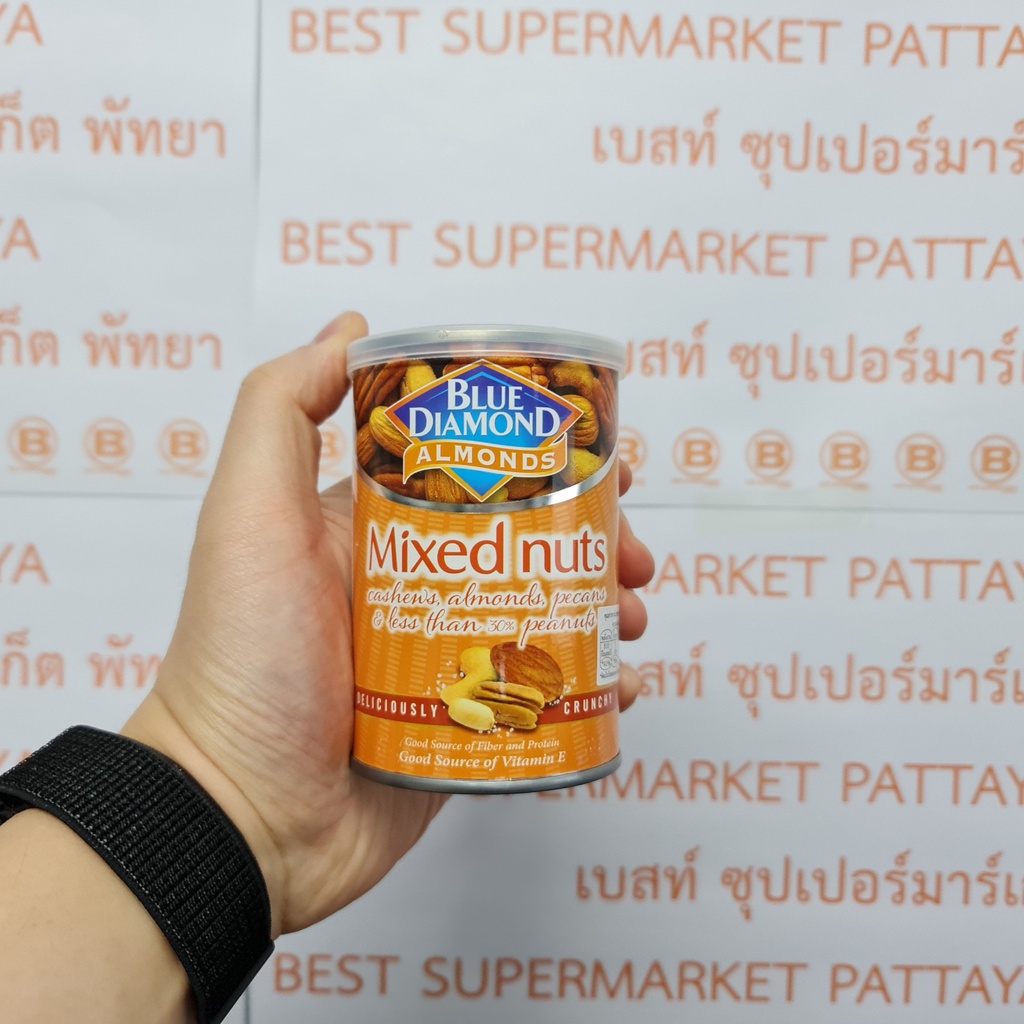 บลูไดมอนด์ มิกซ์นัต 135 กรัม Blue Diamond Mixed Nuts 135 g.