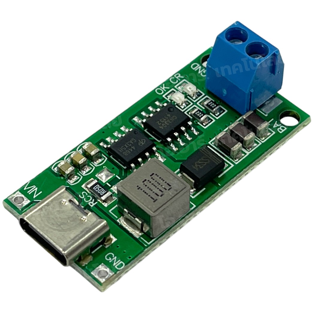 CM640-T 4S 2A โมดูลชาร์จแบตเตอรี่ Type C แบบเทอมินอล Lithium-ion Battery Charging Board USB Type-C แบตเตอรี่ลิเธียม 4-Cell with Terminal