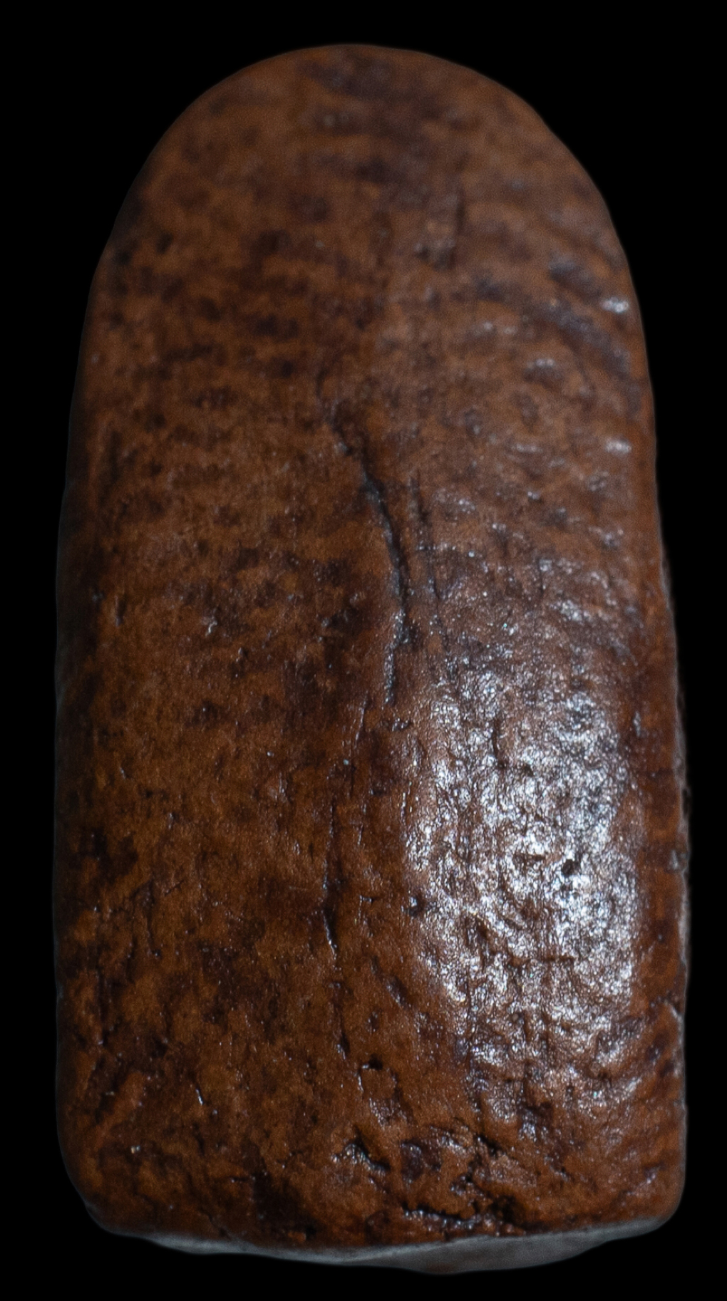 พระรอดพิมพ์เล็ก หลวงพ่อกวย วัดโฆสิตาราม เนื้อดินทาแล็ค ช่วงปี 2500