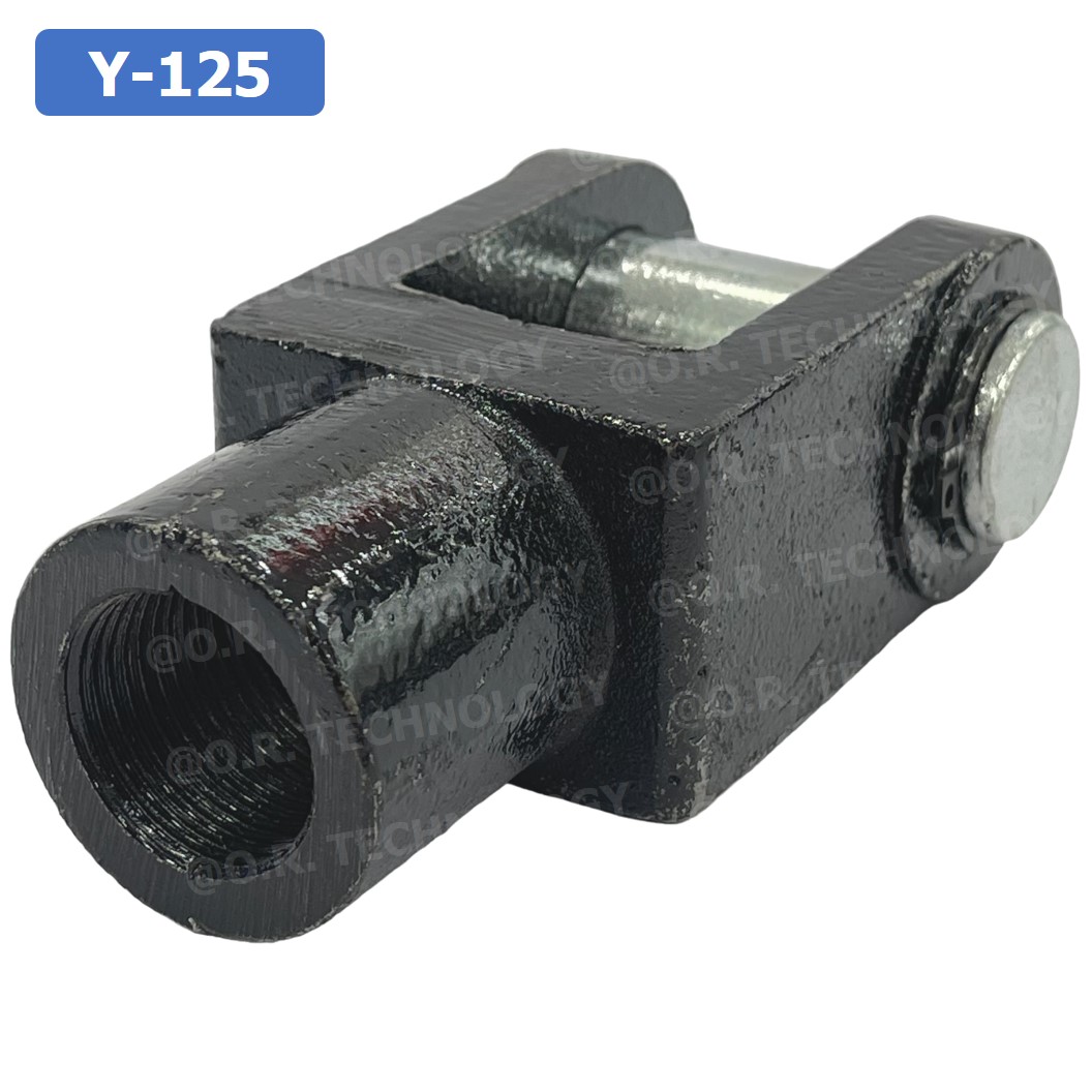 (1ชิ้น) Y-125 ตัวยึดแกนกระบอกลม ตัว Y Support Y-Joint Air Cylinder สำหรับกระบอกลม SC125 ขายึดกระบอกลม ขายึด ตัวยึด กระบอกลม