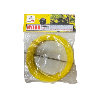 สายเอ็นตัดหญ้า Eagle One สายเอ็น(ราคารวมแวท) ตัดหญ้า เส้นเหลี่ยม ขนาด 2 มิล ยาว 10 เมตร อุปกรณ์ตัดหญ้า อุปกรณ์สวน