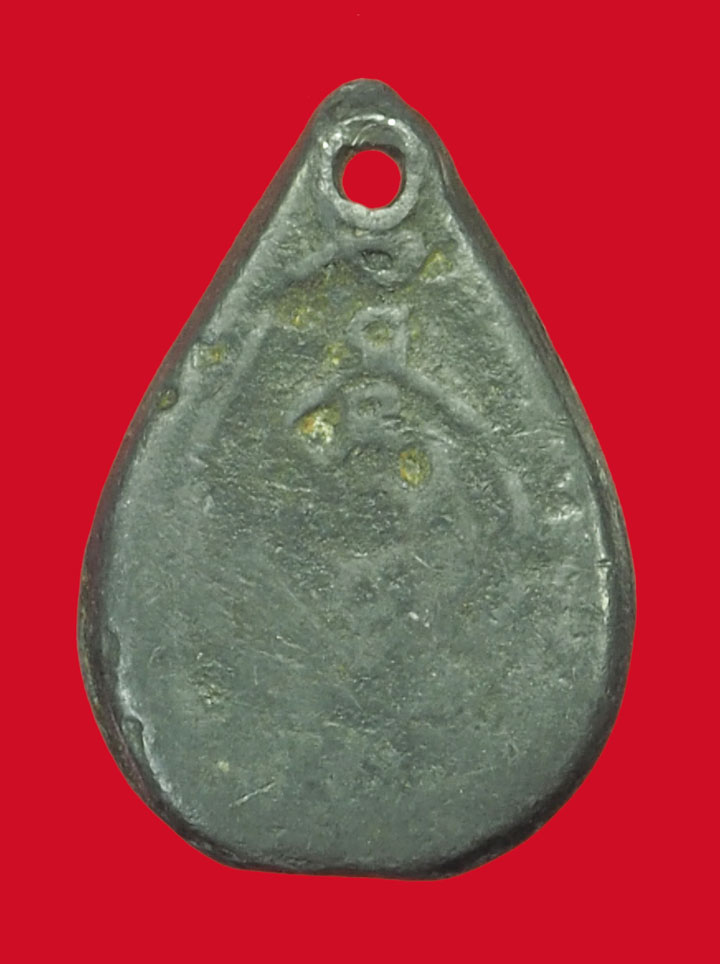 *35531 เหรียญหล่อพระประจำวัน หลวงพ่อเดิม วัดหนองโพ นครสวรรค์ เนื้อชินตะกั่ว เก่าุถึงยุค 40