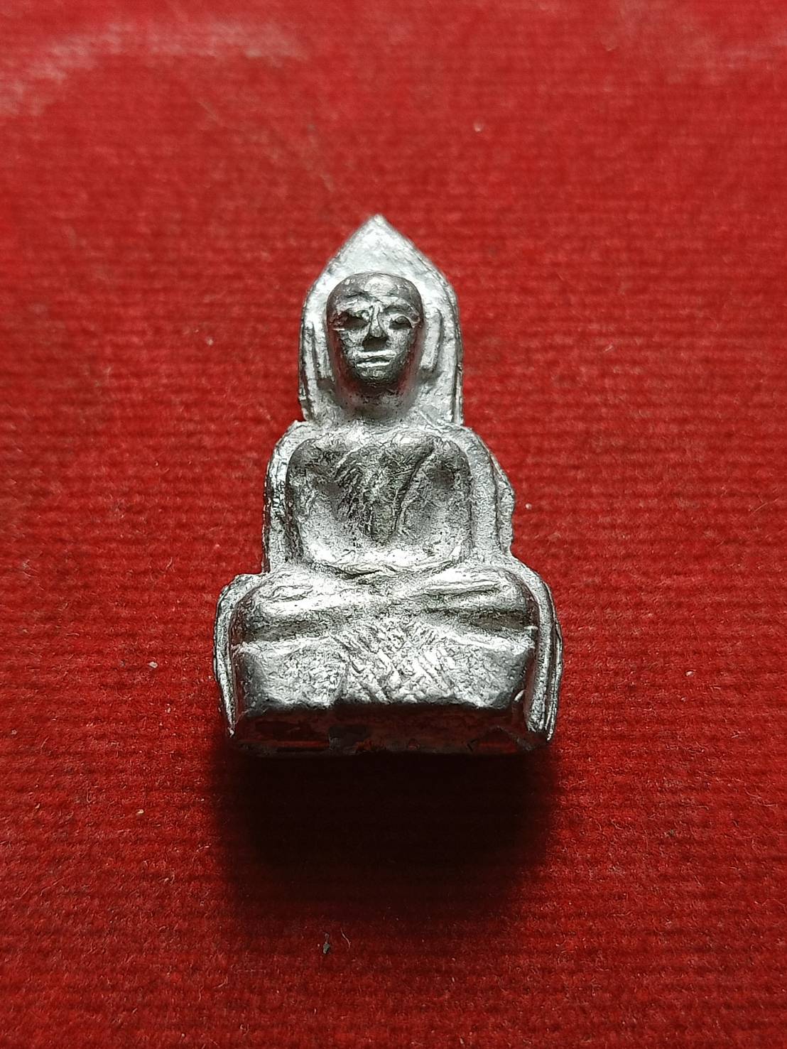 หลวงพ่อเณร สองหน้า เนื้อตะกั่ว หลวงตาจวน วัดไก่เตี้ย จ.สุพรรณบุรี (SKU-08498)