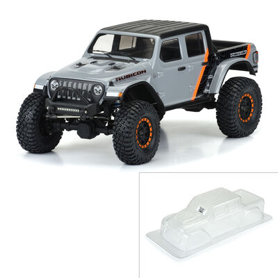 PRO353500 1/10 2020 Jeep Gladiator Clear Body 12.3" (313mm) Wheelbase Crwlrs