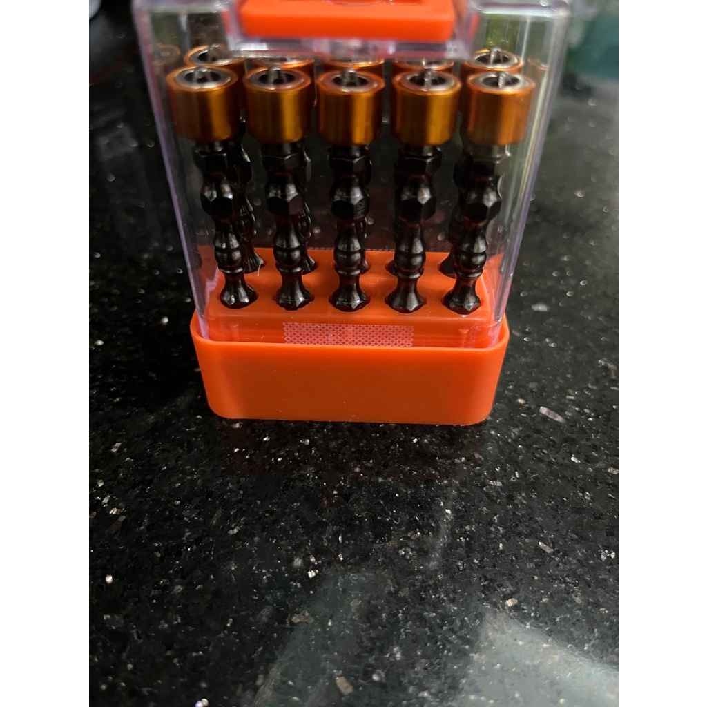 ดอกไขควงลมแบบมีแม่เหล็ก (ราคารวมแวท) ดอกสว่านหัวแฉก ไขควงแฉกสองปลาย ไขควงกระแทก {รหัสสินค้า0405204901}