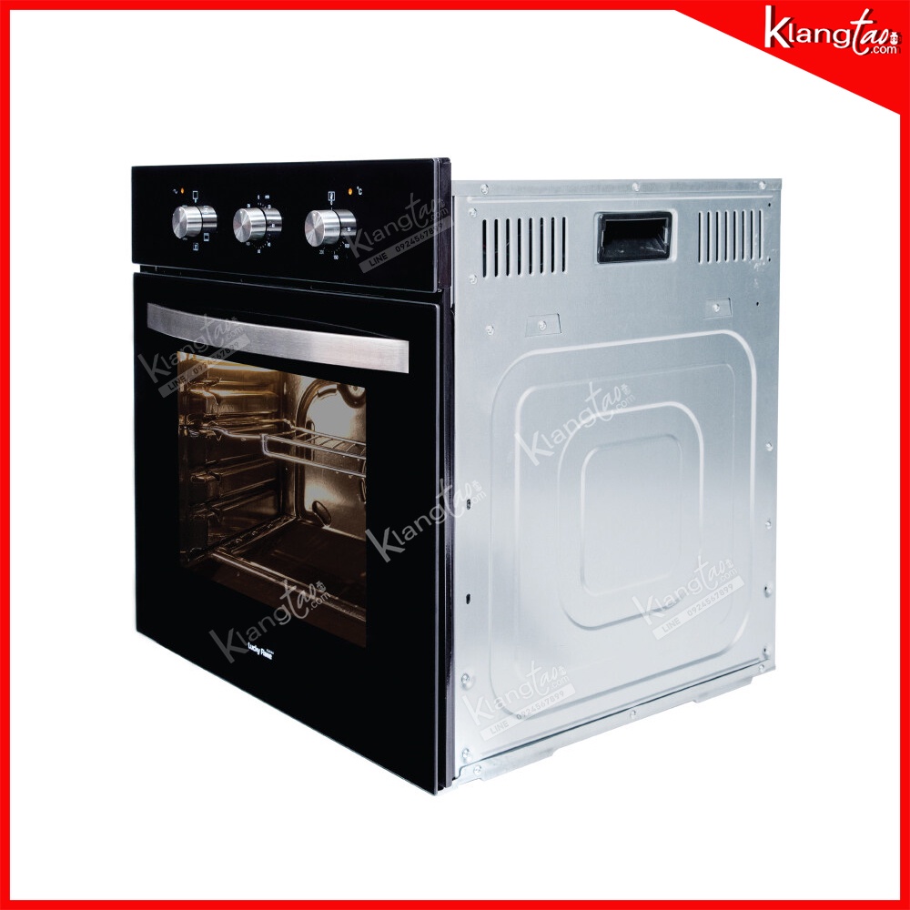 LUCKY FLAME เตาอบไฟฟ้า 5 ฟังก์ชั่นการทำงาน (สีดำ) รุ่น EMV-565 Multifunction Electric Ove