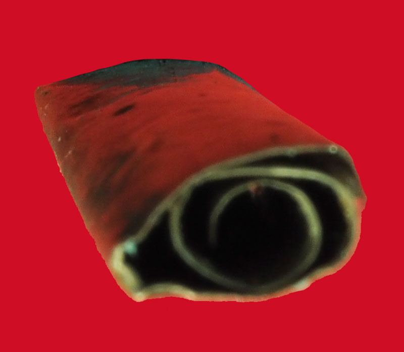 *37476 ตะกรุดเงินเก่า ไม่ทราบที่และปีสร้าง 12