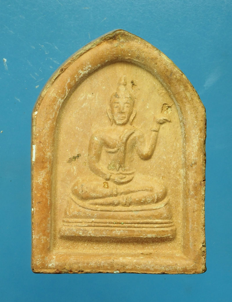 *30209 พระพุทธหลังพระพุทธกวัก เนื้อดินผสมผงไม่ทราบที่และปีสร้าง 9.1