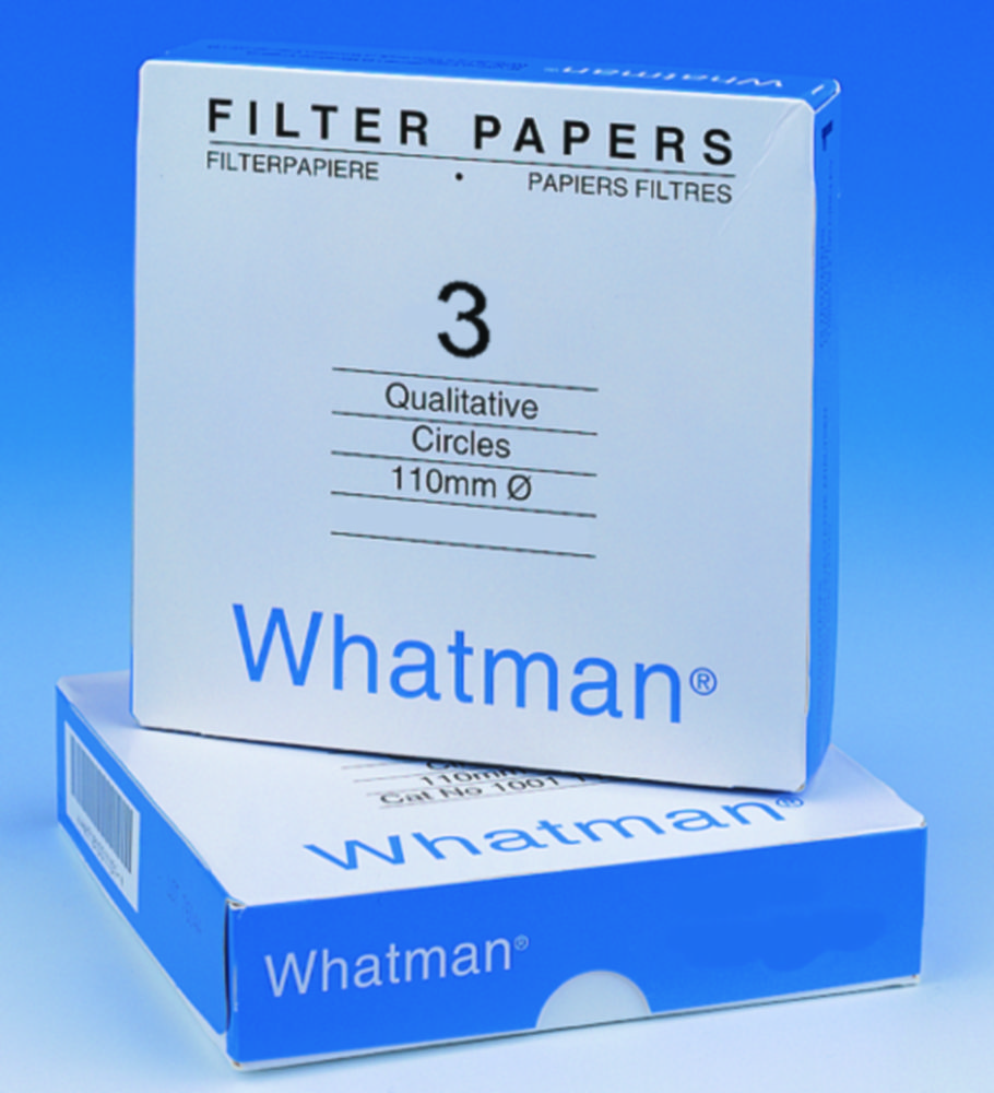 Filter Papers Grade 3,กระดาษกรอง เบอร์ 3, ยี่ห้อ Whatman™ (**เช็คสต๊อกสินค้าก่อนสั่งซื้อ**) 1003