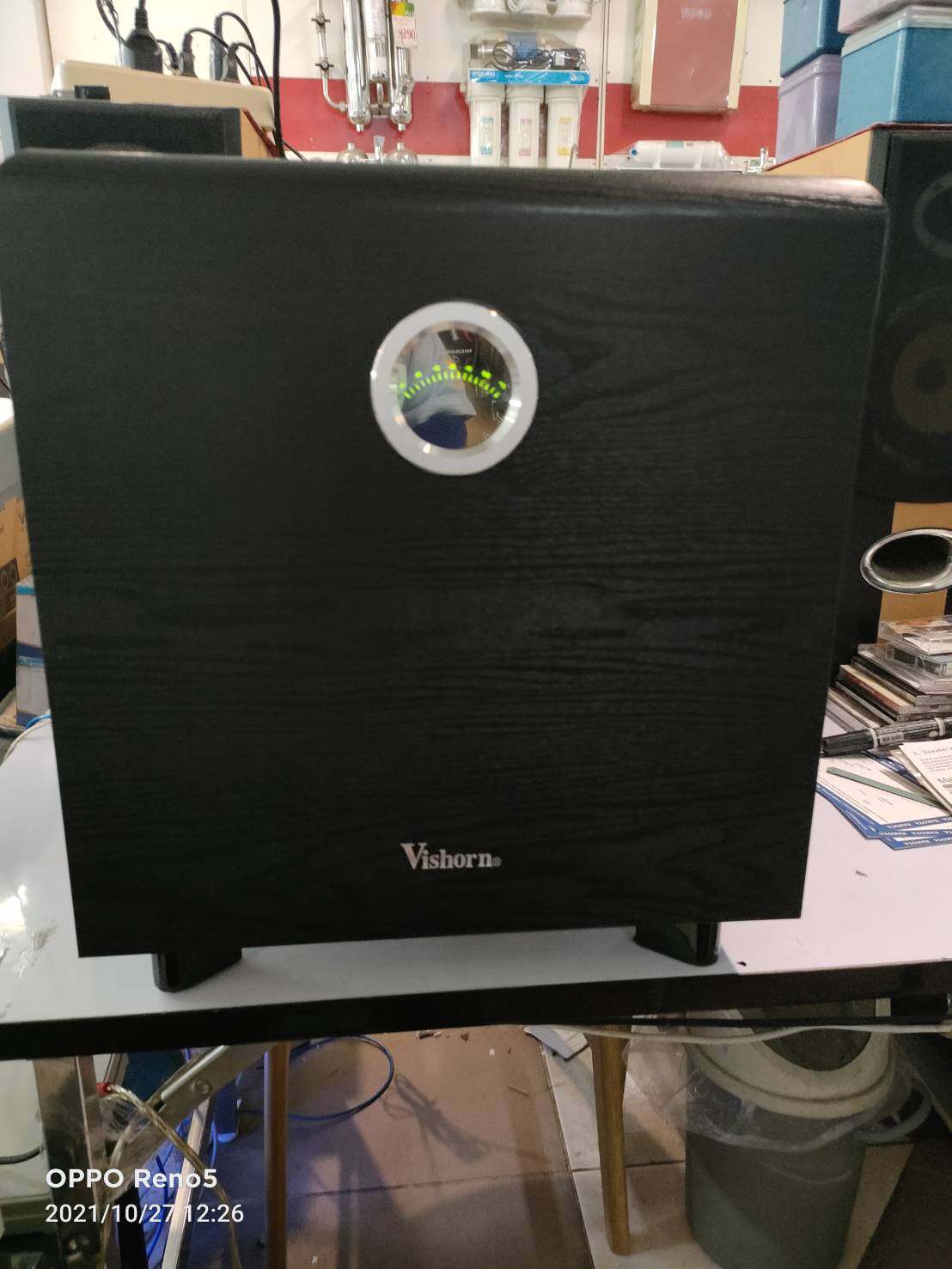 VISHORN VA-40 SUB 12'' 200 WATTS ของใหม่แต่มีตำหนิตามรูป
