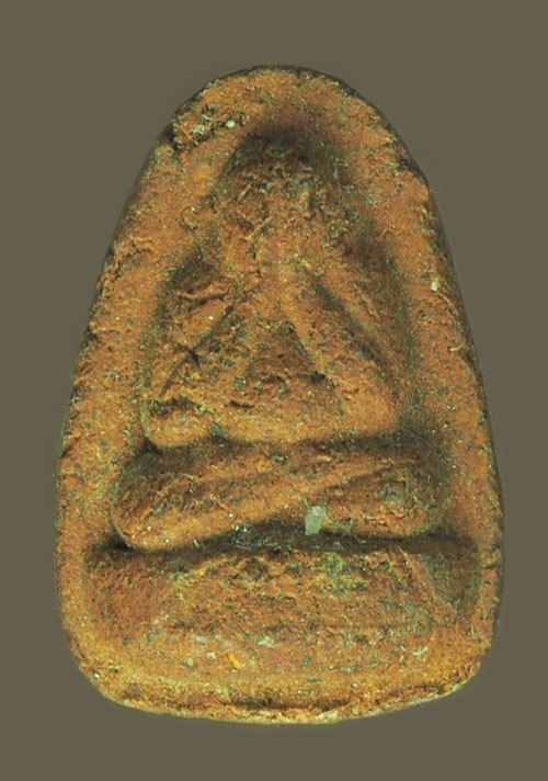 ขายแล้ว*39770 พระปิดตาหลังยันต์ รุ่นแรก หลวงพ่อนก วัดเขาบังเหย ชัยภูมิ เนื้อผงผสมว่าน 28