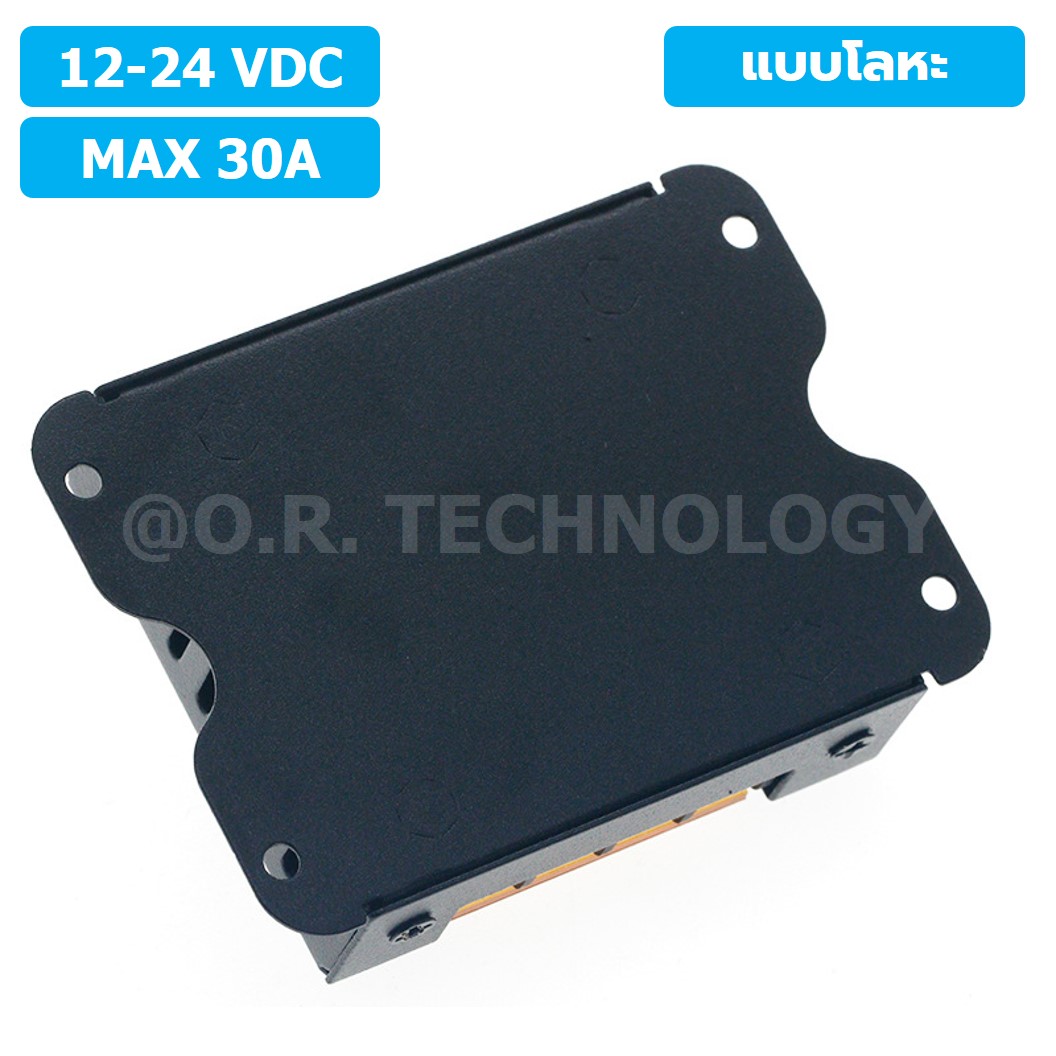 CD002 สวิตช์หรี่ไฟ 12-24VDC 30A Dimmer switch LED Strip Light สวิทช์ดิมเมอร์ ปรับแสงสว่าง แบบโลหะ