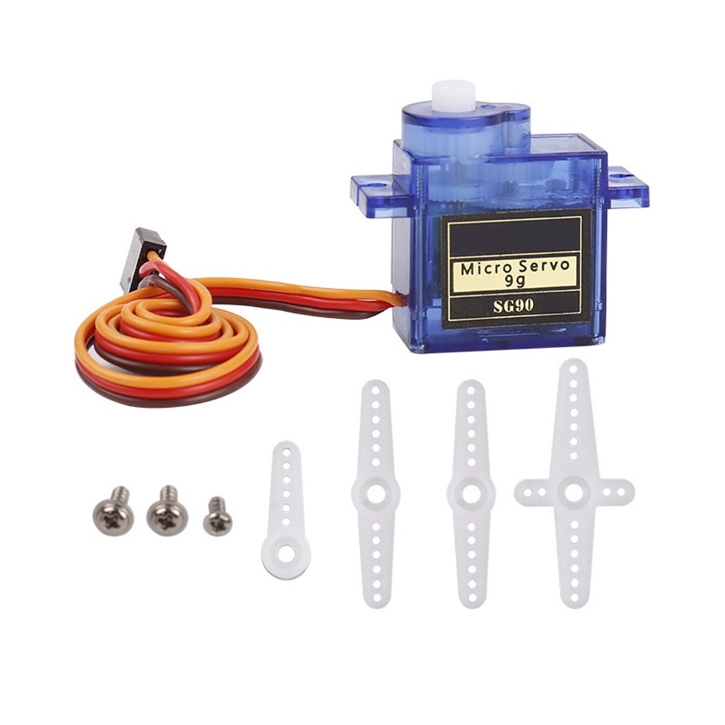 เซอร์โวมอเตอร์ SG90MG90 MG90S 180องศา/360องศา เฟืองพลาสติก/เฟืองโลหะ MG90 SG90 9g Micro servo 180degree/360degree ไมโครเซอร์โว ฐานรองเซอร์โว