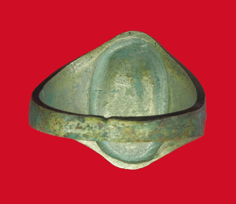 *33126 แหวนหลวงปู่หิน วัดหนองนา พัฒนานิคม จังหวัดลพบุรี ชุบนิเกิล 69