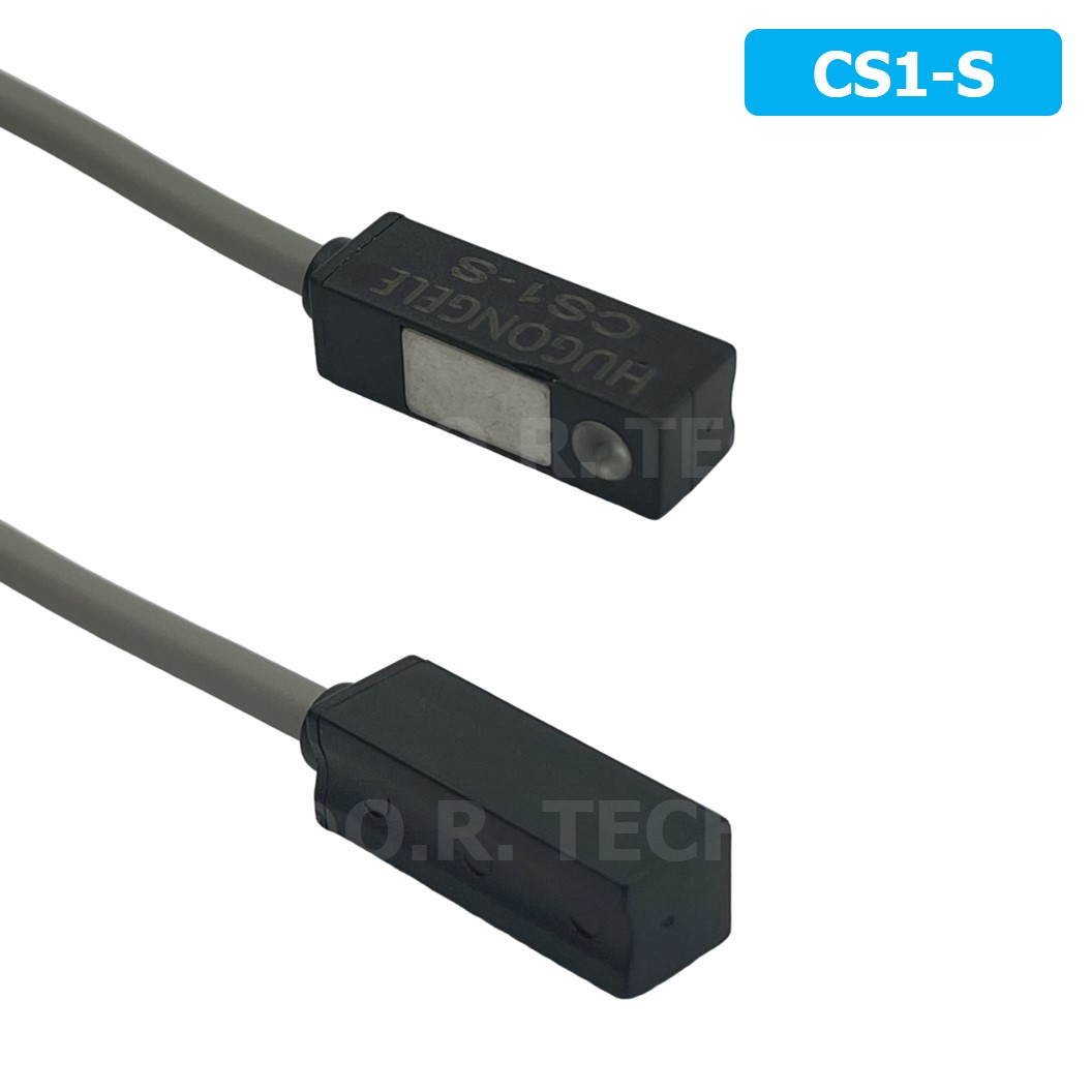 HUGONGELE CS1-S เซนเซอร์กระบอกลม หรีดสวิตช์ Magnetic Sensor Reed Switch เซนเซอร์แม่เหล็ก for Pneumatic Cylinder